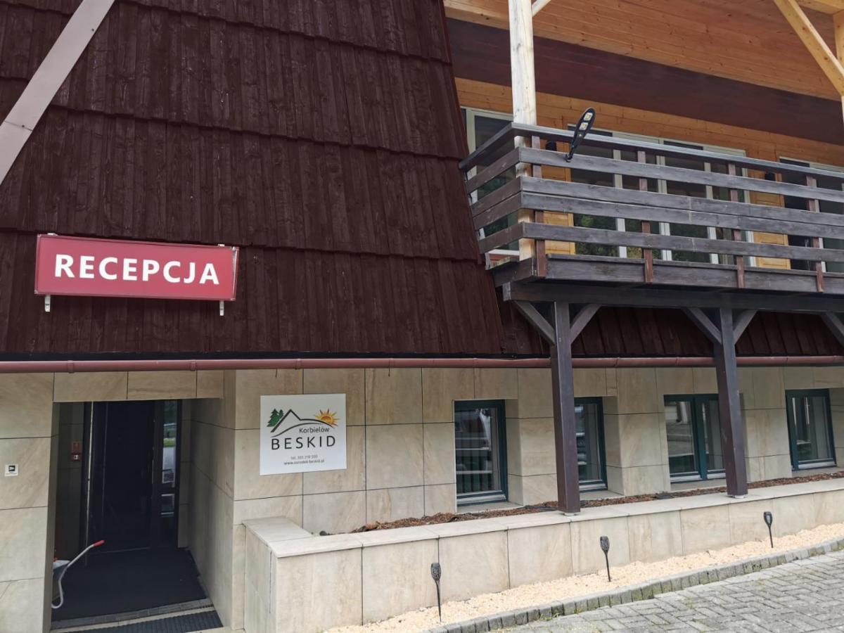Osrodek Beskid Fizjo & Spa コルビエルフ エクステリア 写真
